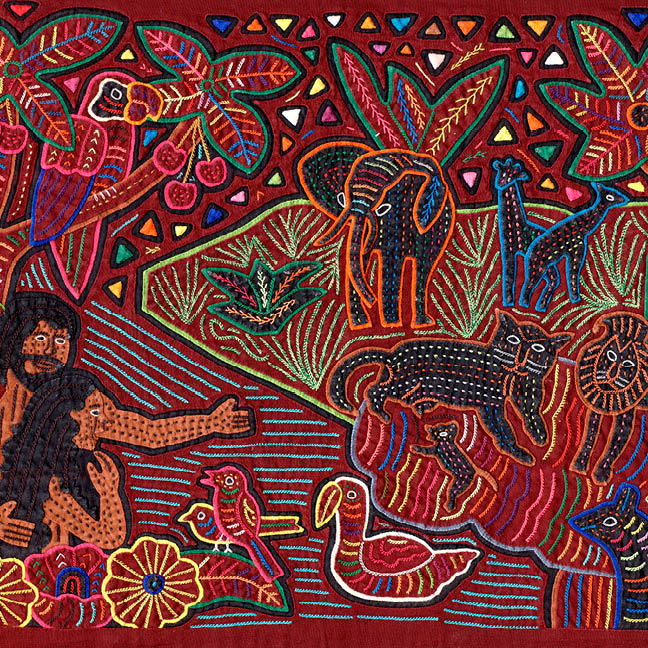 Eden to Eternity: Molas from the San Blas Islands

Now &ndash; March 13&nbsp;| McFarland Hall Gallery
Featuring 40 stunning molas from Panama&rsquo;s San Blas Islands, Eden to Eternity tells the Bible&rsquo;s story from the Garden of Eden to the Ascension of Jesus through vibrant, hand-crafted textile art.

Learn More
